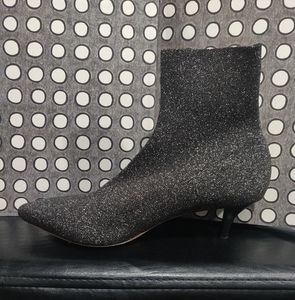 Loeffler Randall - kassidy kitten heel sock boots